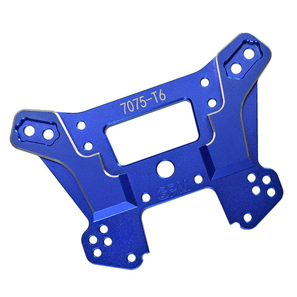 GPM Aluminum 7075-T6 Front Damper Plate Blue : Traxxas 1/8 4WD Sledge GPM Aluminum 7075-T6 Front Damper Plate Blue : Traxxas 1/8 4WD Sledge