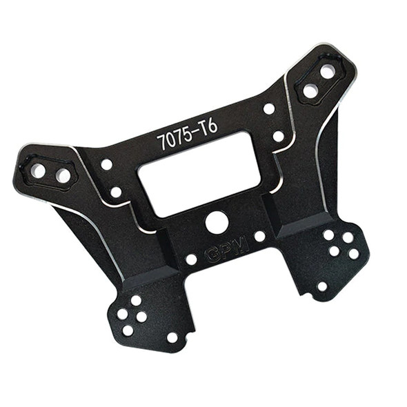 GPM Aluminum 7075-T6 Front Damper Plate Black : Traxxas 1/8 4WD Sledge GPM Aluminum 7075-T6 Front Damper Plate Black : Traxxas 1/8 4WD Sledge