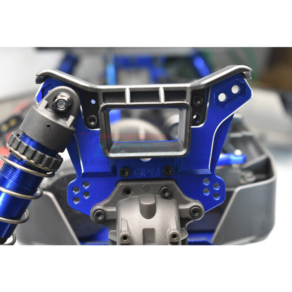 GPM Aluminum 7075-T6 Front Damper Plate Green : Traxxas 1/8 4WD Sledge GPM Aluminum 7075-T6 Front Damper Plate Green : Traxxas 1/8 4WD Sledge
