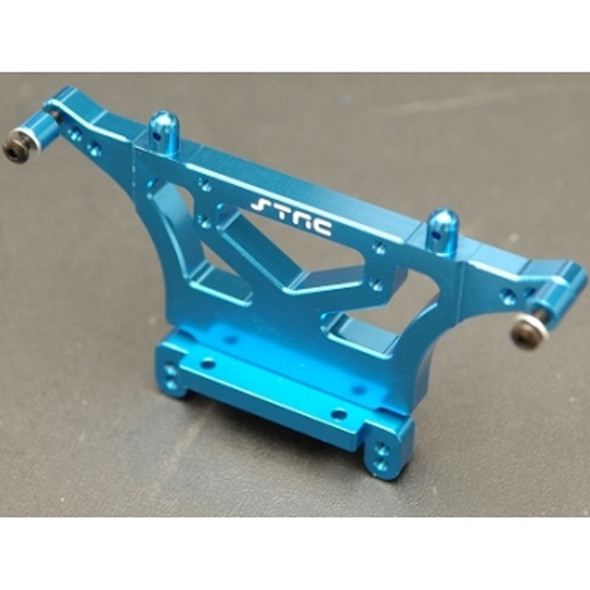 STRC ST9418B HD Aluminum Rear Shock Tower Blue : Traxxas Drag Slash STRC ST9418B HD Aluminum Rear Shock Tower Blue : Traxxas Drag Slash