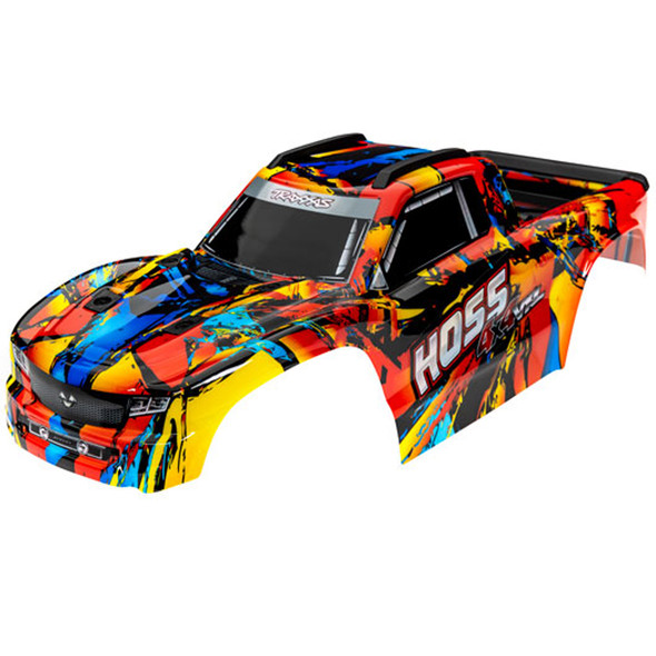 Traxxas 9011R Body Solar Flare Window / Grille / Lights Decal Sheet : Hoss 4x4 VXL