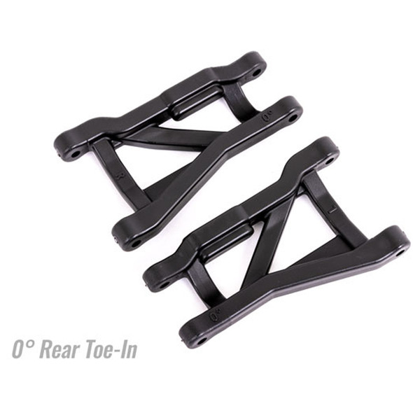 Traxxas 9430 Heavy Duty Rear L/R Suspension Arms Black 0° toe angle (2) Drag Slash