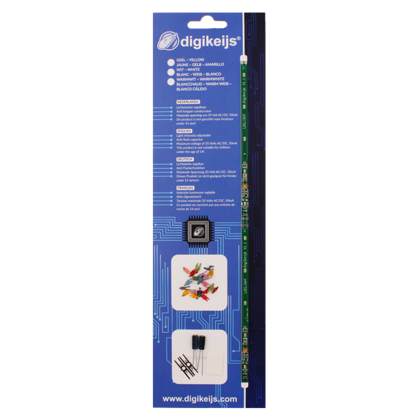 Digikeijs DR100W-N Lighting Installation White Kit w/ Contacts / Capacitor / Figures
