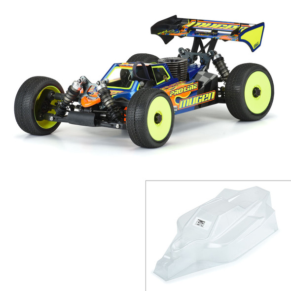 Pro-Line 3553-00 1/8 Axis Clear Body : MBX8 & MBX8 Eco