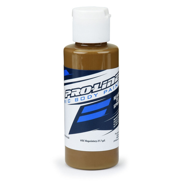 Pro-Line 6325-13 RC Body Paint 2fl oz. (60 ml.) Bottle - Dark Earth