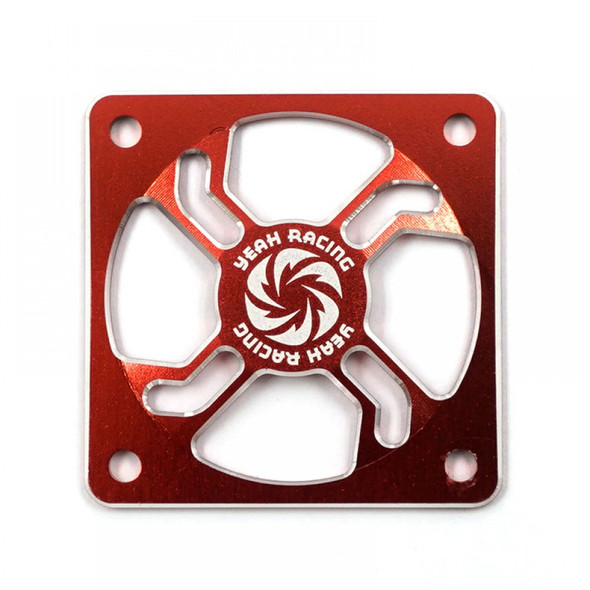 Yeah Racing YA-0696RD Aluminum 40mm Fan Protector Red