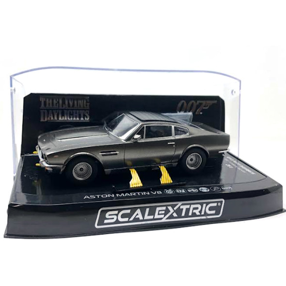 Scalextric C4239 James Bond Aston Martin V8 - The Living Daylights 1/32 Slot Car