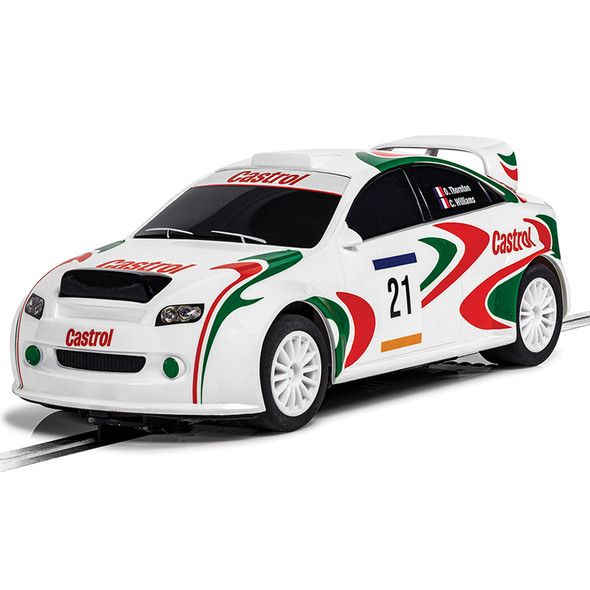 Scalextric C4302 Castrol Rally Car 1/32 Slot Car