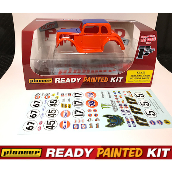 Pioneer Kit#12 RP '34 Ford Coupe Legends Racer Kit Slot Car 1/32 Scalextric DPR