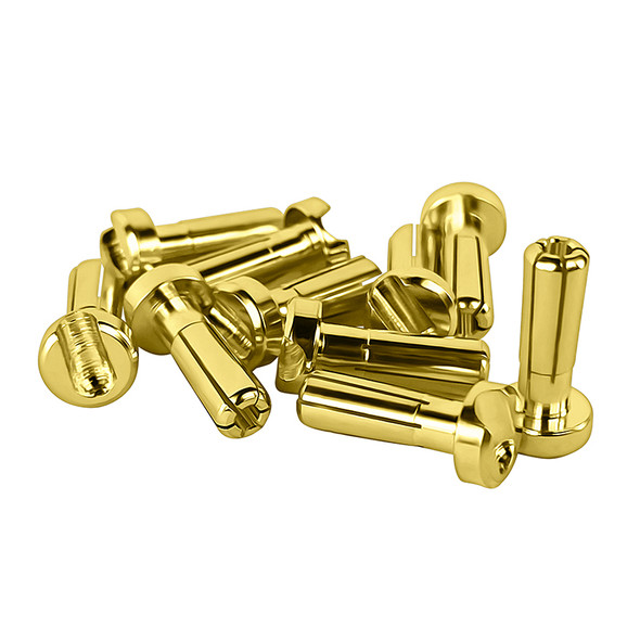 1Up Racing 190405 LowPro 4mm Bullet Plugs - 10pcs