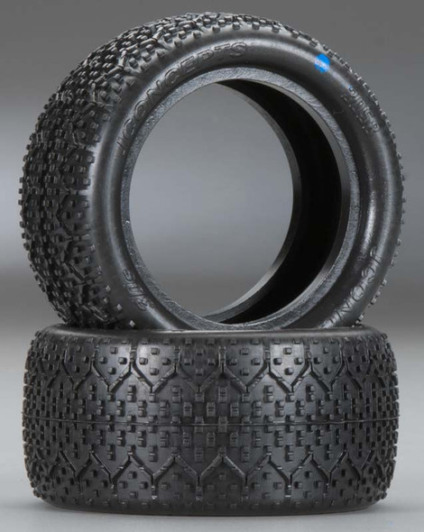 JConcepts 3058-01 3DS 2.2" Buggy Tires Rear Blue (2)