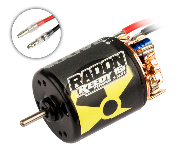 Associated 27425 Reedy Radon 2 15T 3-Slot 4100Kv Brushed 540 Motor