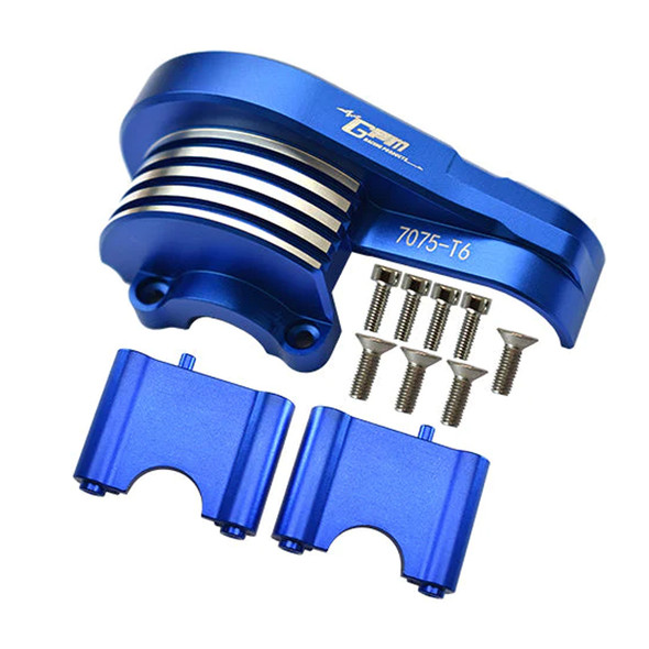 GPM Racing Aluminum 7075-T6 Main Gear Cover Blue : 1/8 4WD Sledge GPM Racing Aluminum 7075-T6 Main Gear Cover Blue : 1/8 4WD Sledge