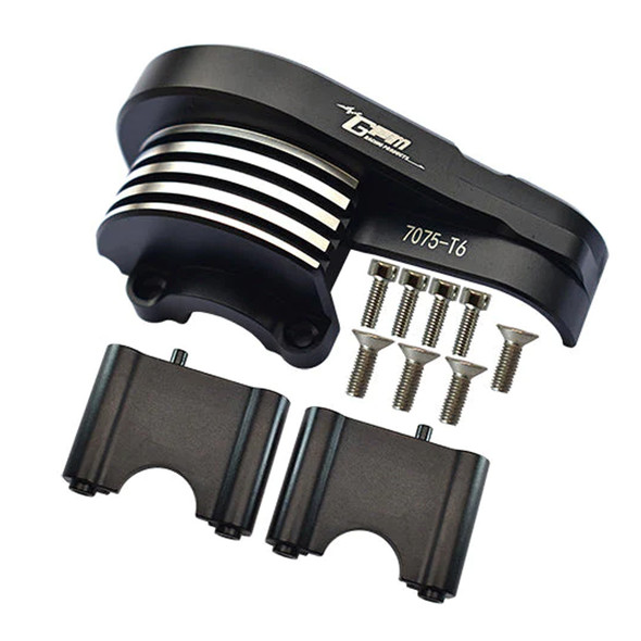 GPM Racing Aluminum 7075-T6 Main Gear Cover Black : 1/8 4WD Sledge GPM Racing Aluminum 7075-T6 Main Gear Cover Black : 1/8 4WD Sledge