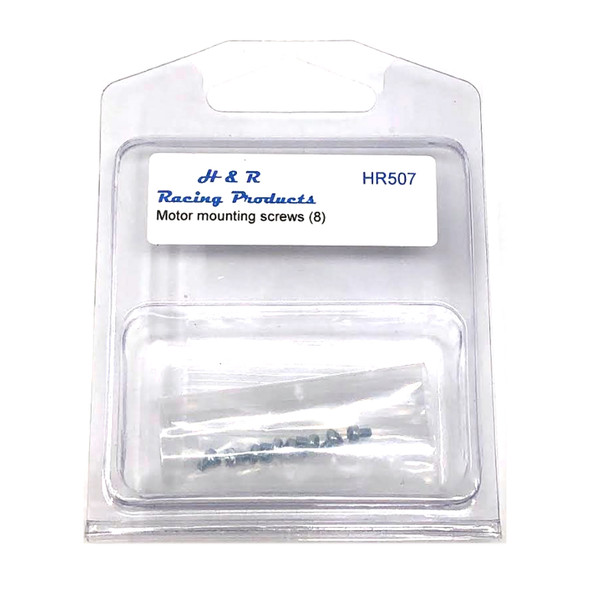 H&R Racing HR507 Motor Mounting Screws (8Pcs) 1:24 Slot Car H&R Racing HR507 Motor Mounting Screws (8Pcs) 1:24 Slot Car