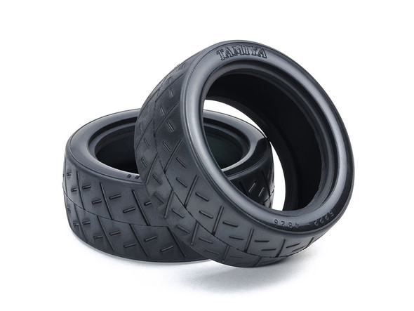 Tamiya 50810 RC Racing Semi-Slick Tires (2Pcs)