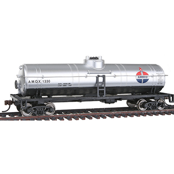 Walthers 931-1613 40' Tank Car - Ready To Run - Amoco Oil #1330 HO Scale