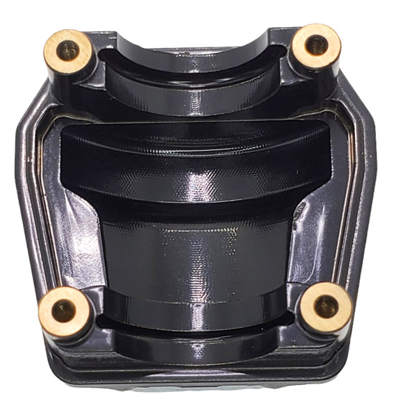 NHX RC Brass Counterweight Axle Housing Cover - Black/Gold : Axial SCX6