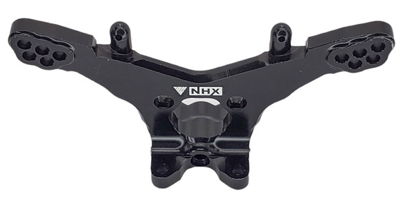 NHX RC Aluminum Adjustable Rear Shock Tower -Black : Losi Mini T 2.0