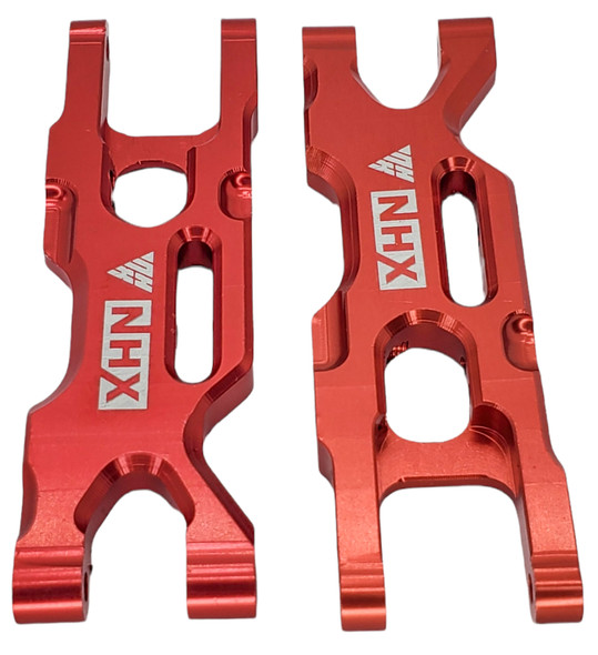 NHX RC Aluminum Rear Suspension A Arms  - Red : Losi Mini T 2.0 / Mini-B