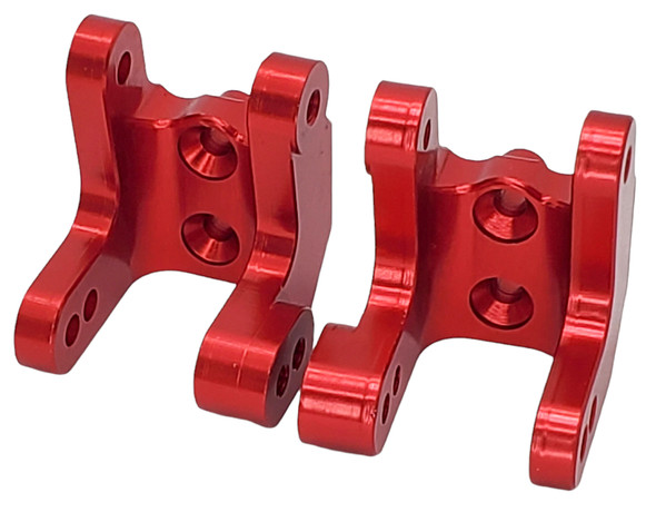 NHX RC Aluminum Shock Mount (2) -Red : Losi LMT 4WD