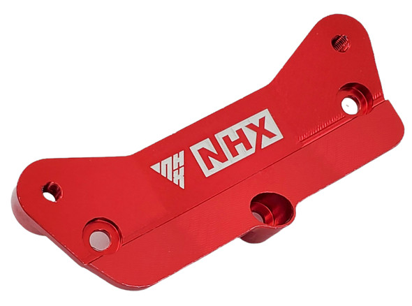 NHX RC Aluminum Axle Upper Link Mount -Red : Losi LMT 4WD