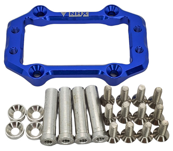 NHX RC Aluminum Servo Mount -Blue : Arrma Kraton 1/8 BLX 6S