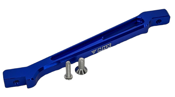 NHX RC Aluminum Front Frame Brace -Blue: Arrma Kraton 1/8 BLX 6S