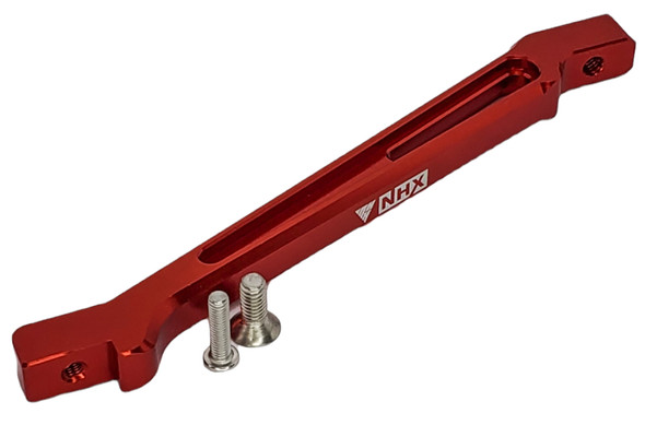 NHX RC Aluminum Front Frame Brace -Red: Arrma Kraton 1/8 BLX 6S