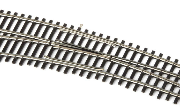 Walthers 948-83063 Code 83 Nickel Silver DCC Friendly Curved Turnout 24/28'' Left Hand HO Scale