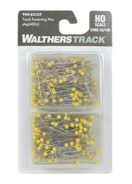 Walthers 948-83107 Code 83 or 100 Track Fastening Pins (400+/-) per Pack HO Scale