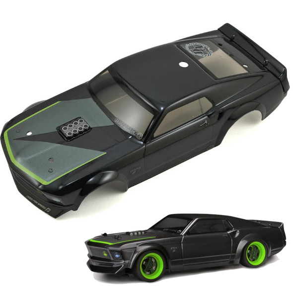 HPI 113081 Micro RS4 RTR-X '69 Ford Mustang Painted Body (140mm)