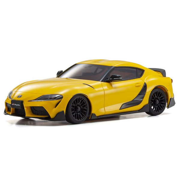 Kyosho MZP452Y ASC MA-020 Toyota GR Supra TRD Aero Lightning Yellow Body Mini-Z