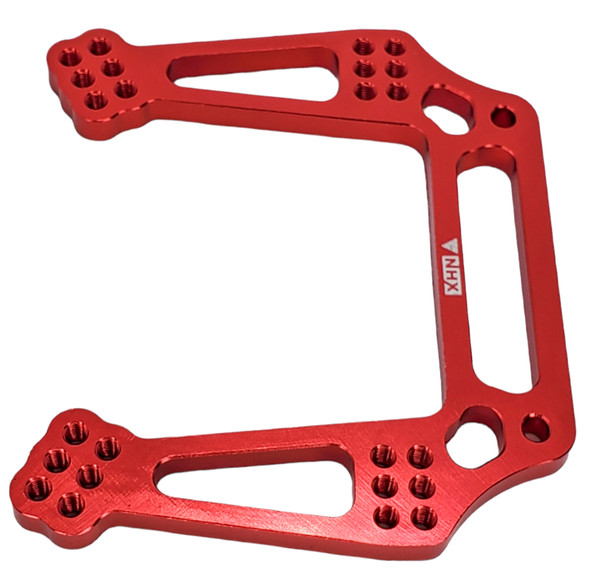 NHX RC Aluminum Front Shock Tower -Red:1/10 Traxxas 2WD Slash Bandit Stampede Rustler