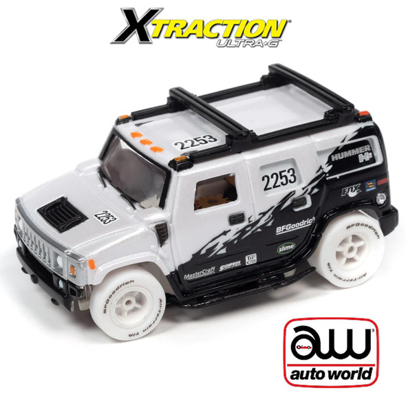 Auto World Xtraction Rally 2005 Hummer H2 iWheels HO Scale Slot Car