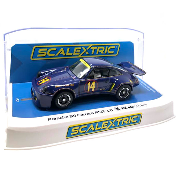 Scalextric Micro G2214 Porsche 911 Turbo - White 1/64 Slot Car