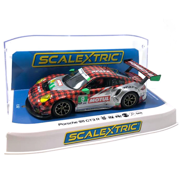 Scalextric Micro G2214 Porsche 911 Turbo - White 1/64 Slot Car