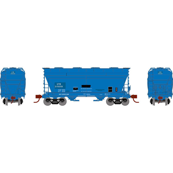 Athearn ATH24668 ACF 2970 Covered Hopper - GT&W #315059 N Scale