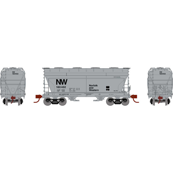 Athearn ATH24674 ACF 2970 Covered Hopper - N&W #180402 N Scale