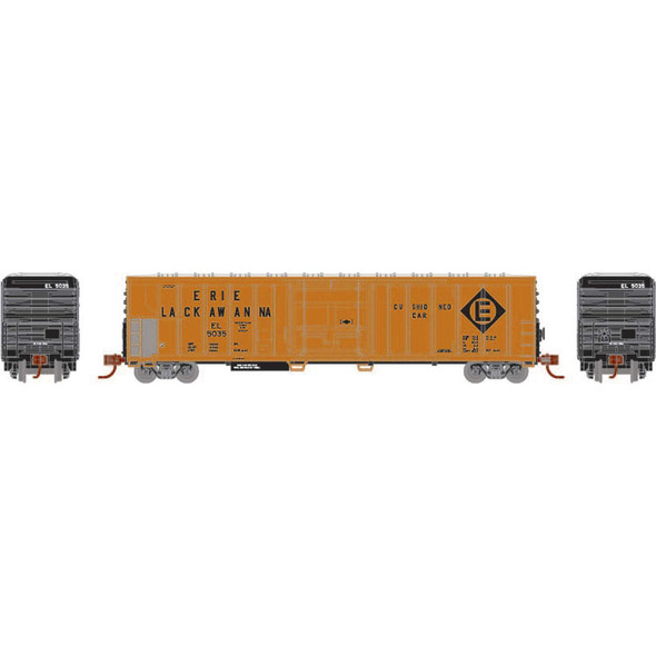 Athearn ATH25352 57' PCF Mechanical Reefer - Erie Lackawanna #5035 N Scale