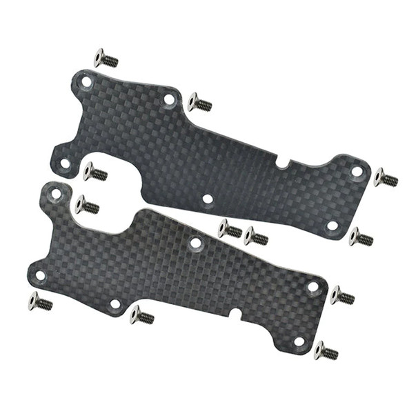 GPM Carbon Fiber Dust-Proof Front Suspension Arm Protection Plate Cover : Sledge