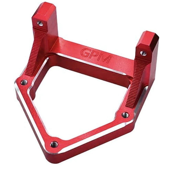 GPM Racing Aluminum 7075-T6 Servo Mount Red : Losi 1/10 Hammer Rey