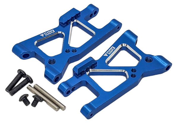 NHX RC Aluminum Rear Suspension Arms -Blue (2) for Traxxas 4-Tec 2.0 / 3.0