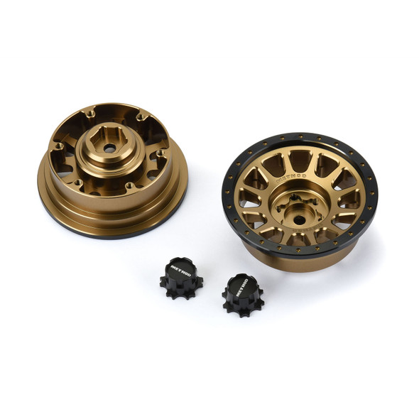 Pro-Line 2804-00 1/6 Method 305 NV Aluminum Front/Rear 2.9" Wheel Faces (2) : SCX6