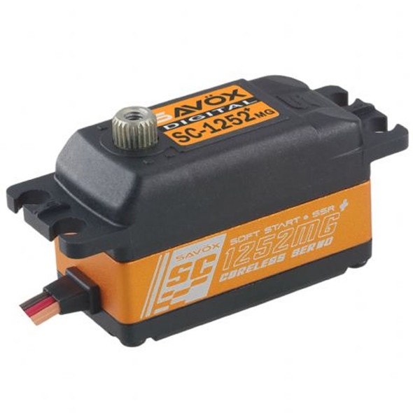 Savox SC-1252MGPLUS Low Profile "Super Speed" Metal Gear Digital Servo