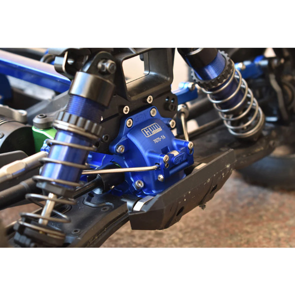 GPM Racing Aluminum 7075-T6 Front Or Rear Gear Box Green : Traxxas 1/8 Sledge GPM Racing Aluminum 7075-T6 Front Or Rear Gear Box Green : Traxxas 1/8 Sledge