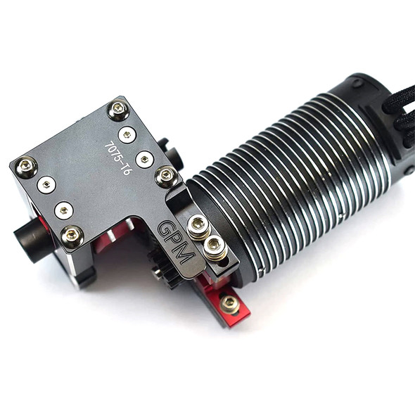 GPM Alum 7075-T6 Quick Release Motor Base Red : Sledge