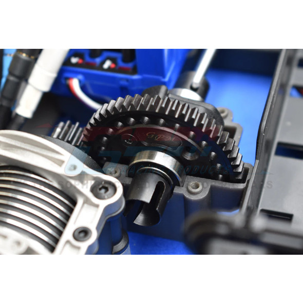 GPM Racing Carbon Steel Spur Gear 51T Black : Traxxas 1/8 Sledge GPM Racing Carbon Steel Spur Gear 51T Black : Traxxas 1/8 Sledge