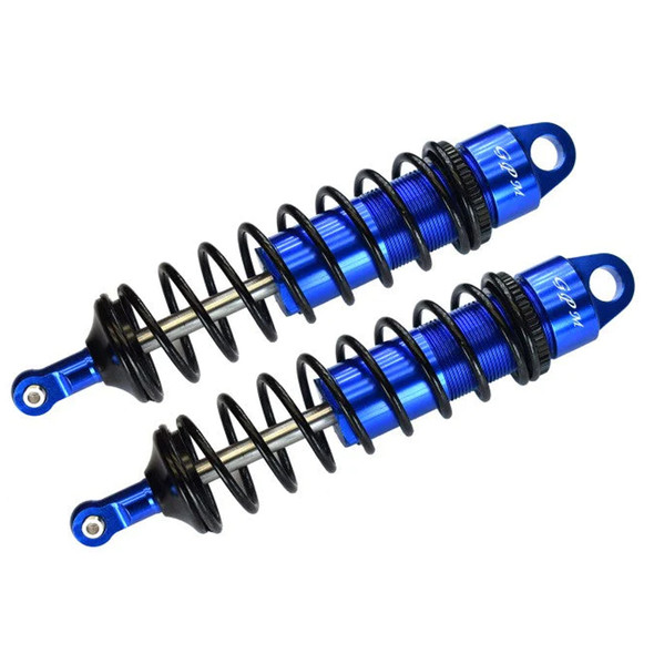 GPM Alum 6061-T6 Front Adjustable Spring Dampers 128mm Blue w/ 6mm Shaft : Sledge