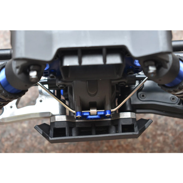 GPM Aluminum Front Or Rear Sway Bar Mount Green w/ Linkage & Wire : 1/8 Sledge